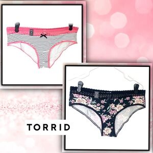 ⭐️NEW⭐️ TORRID Lace Trim Hipster Panties #T8912pc